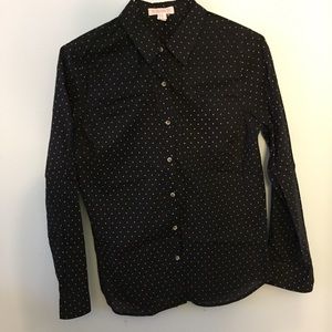 Polka Dot Button Down